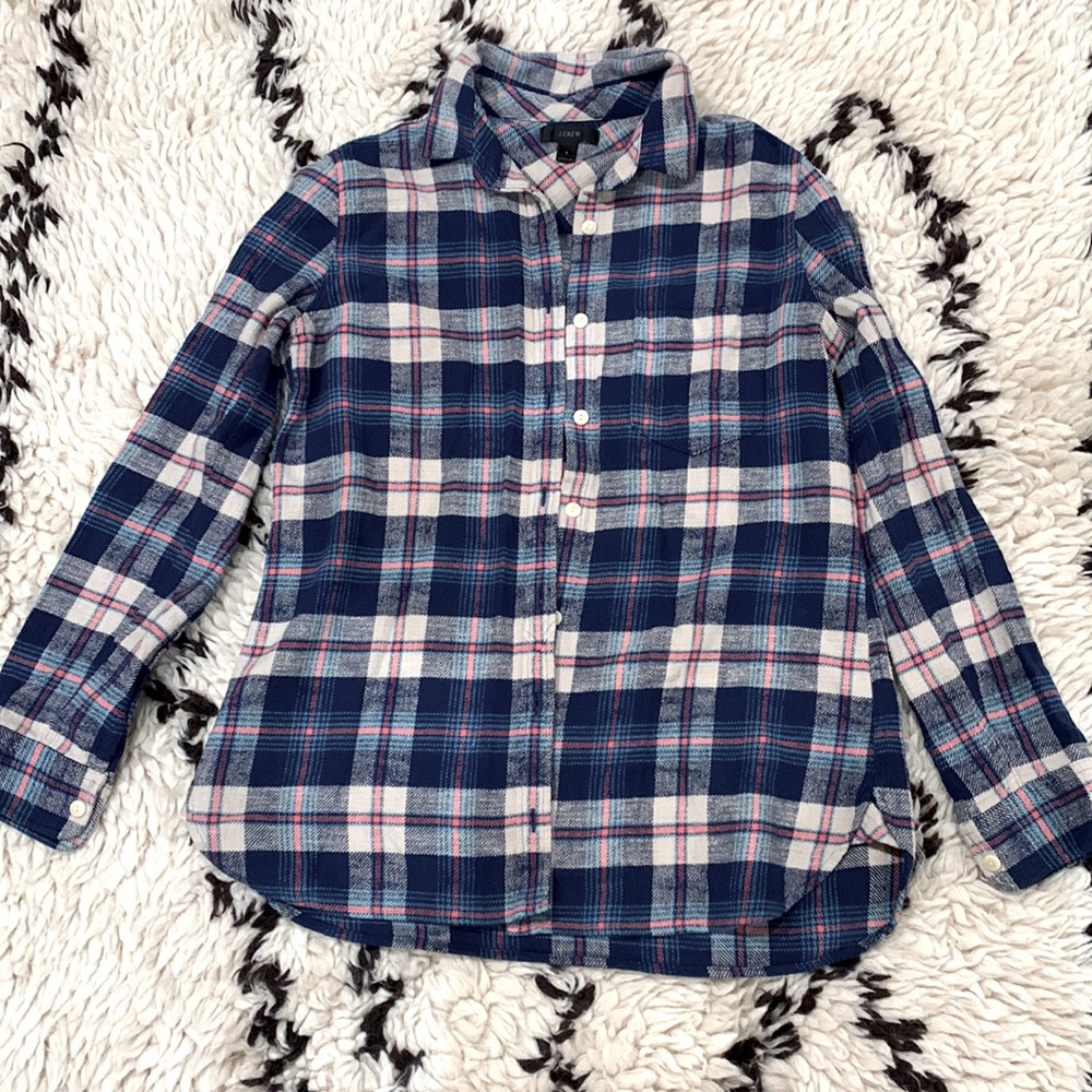 J CREW | Soft Women’s Flannel | Size 2